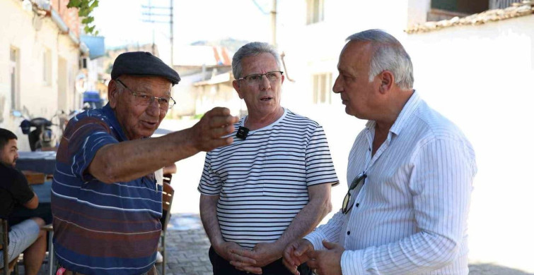 Nazilli belediye başkanı Tetik, vatandaşların taleplerini dinledi