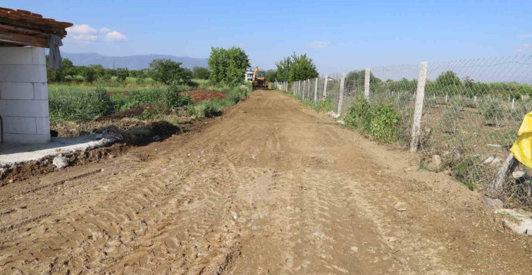 Nazilli Belediyesi Mescitli Mahallesi'nde Yeni Yol Açtı