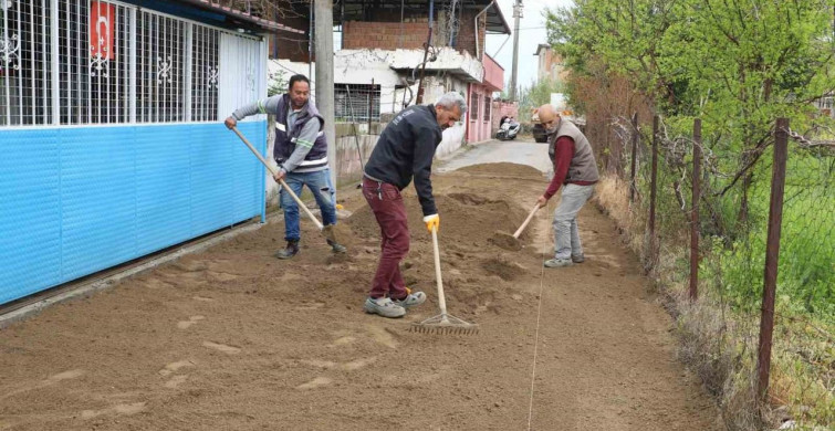 Nazilli Belediyesi'nden Muammer Aksoy Mahallesi'nde Yol Yenileme Çalışmaları