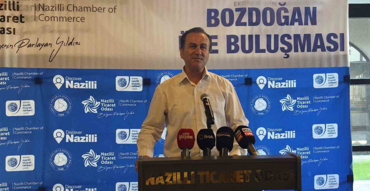 Nazilli Ticaret Odası'ndan Bozdoğan üyeleriyle buluşma toplantısı