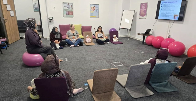 Nazilli'de Anne Adayları İçin Ücretsiz Gebe Okulu