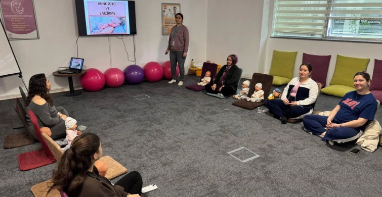 Nazilli'de Gebe Okulu ile Doğuma Hazırlık