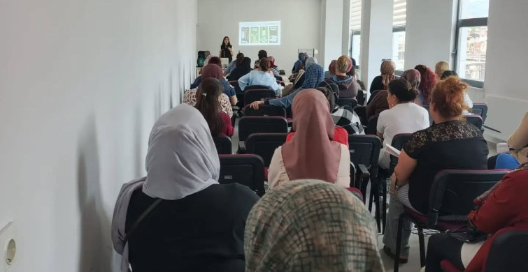 Nazilli'de kadın sağlığı, narkotik ve mahremiyet konularında eğitim verildi