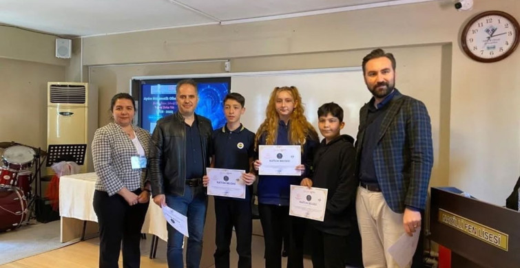 Nazilli'de Matematik Olimpiyatları'nda Başarı Ödülleri Dağıtıldı