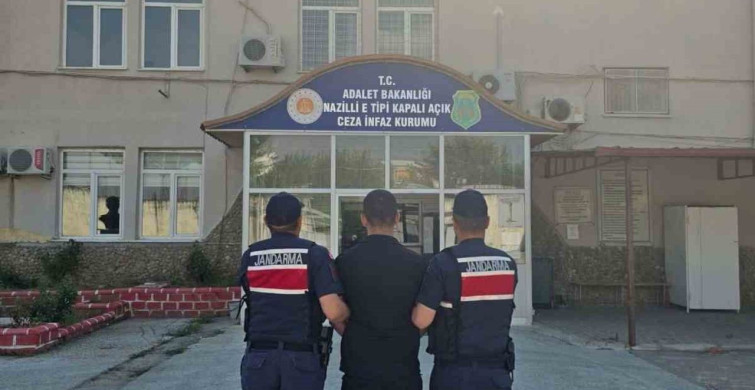Nazilli’de uyuşturucu suçundan aranan hükümlü yakalandı