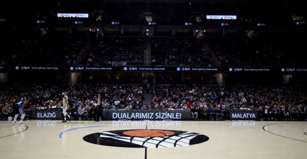 NBA Maçında Elazığ ve Malatya'ya Destek!