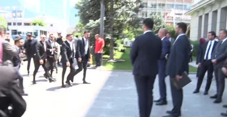 Nevşehir ve Keçiören belediye başkanları AK Parti genel merkezinde