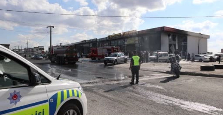 Nevşehir'de oto tamirhanesinde yangın: dumandan etkilenen 5 kişi hastaneye kaldırıldı