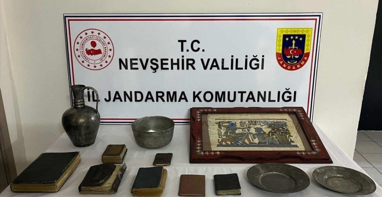 Nevşehir'de Tarihi Eser Kaçakçılığı Gözaltısı