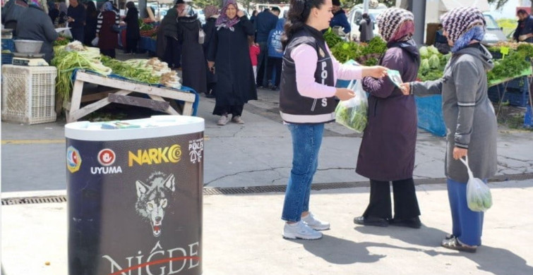 Niğde’de 1.406 Vatandaşa Uyuşturucu Bilgilendirme