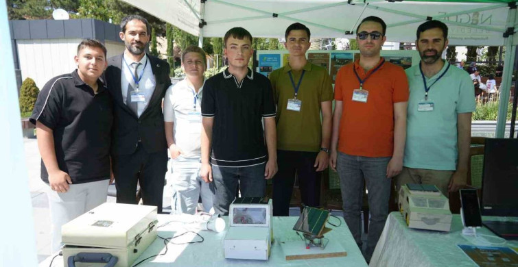 Niğde'de mesleki eğitim fuarında öğrenciler projelerini tanıttı