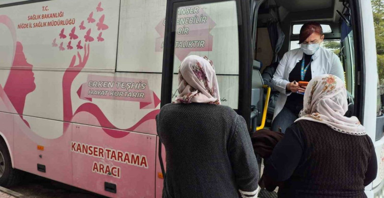 Niğde'de Mobil Sağlık Seferberliği