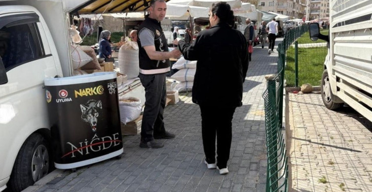 Niğde'de Narkotik Ekiplerinden Uyuşturucu ile Mücadele Çalışmaları