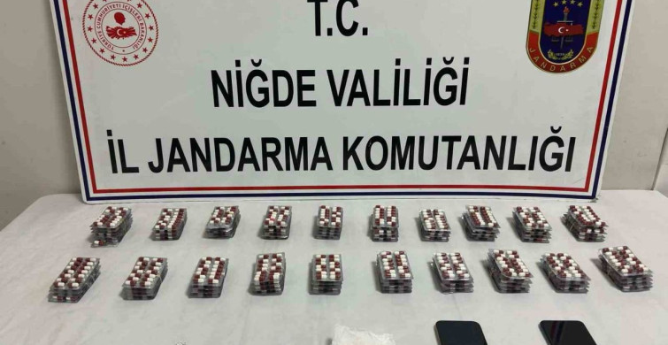 Niğde'de Uyuşturucu Operasyonu: Sentetik Haplar Ele Geçirildi