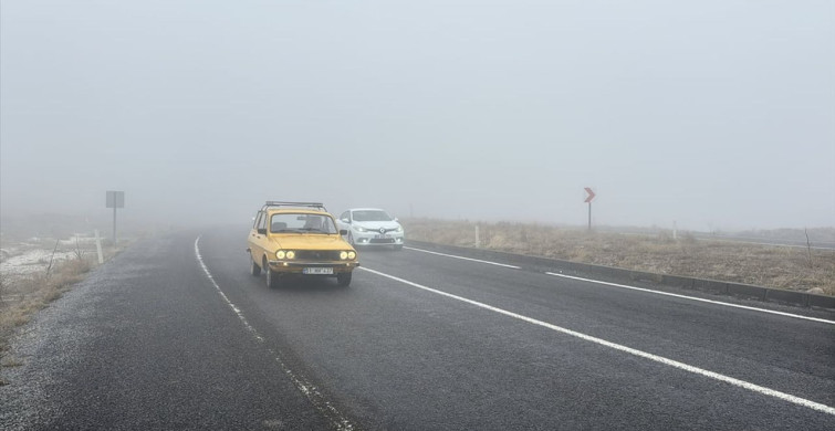 Niğde'de Yoğun Sis Ulaşımı Etkiliyor