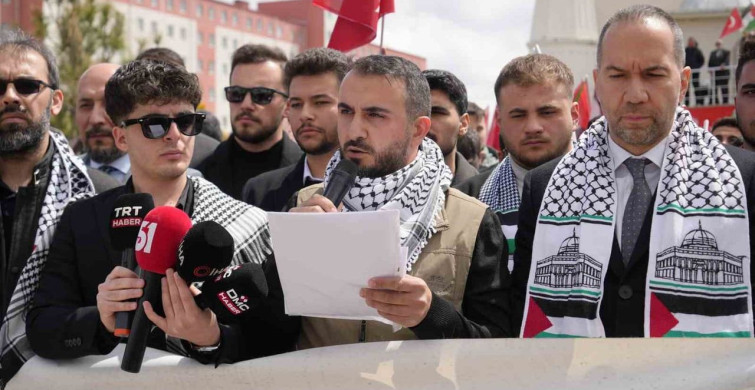 Niğde'den Filistin'e Destek Sesleri Yükseliyor