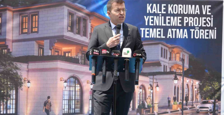 Niğde'nin kale ve çevresi yenileme projesinde ilk temel atıldı