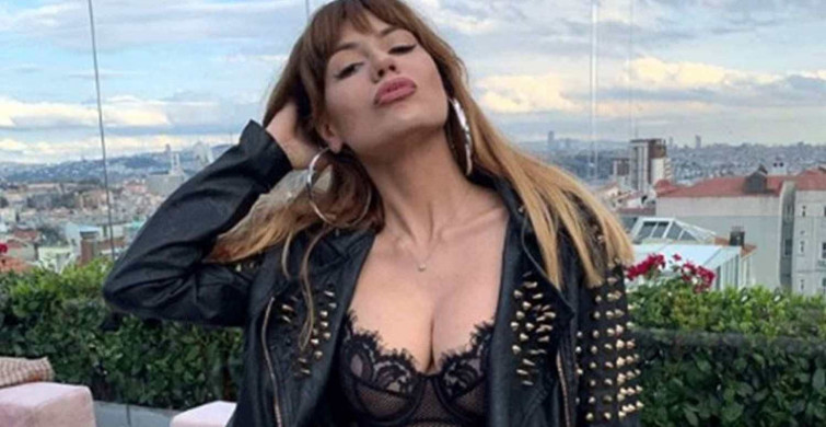 Nihal Candan'ın havuz başı pozu sosyal medyayı salladı! Candan kırmızı bikinisiyle adeta ateş saçtı