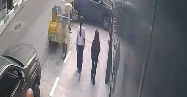 Niksar'da kontrolden çıkan otomobil duvara çarparak durdu