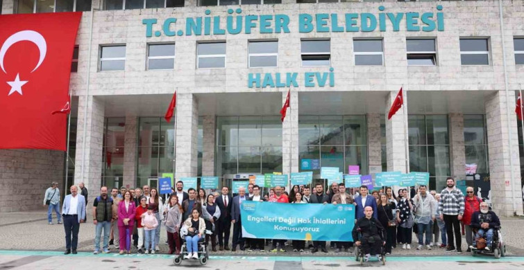 Nilüfer'de Engellilik Farkındalığı Yürüyüşü