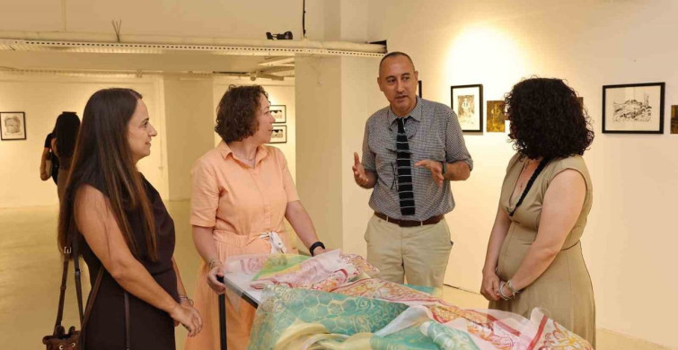 Nilüfer'de genç yeteneklerin emeği sergiye dönüştü