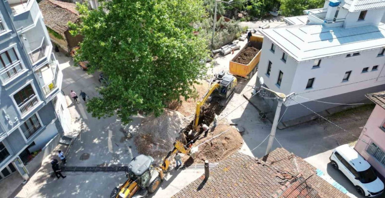 Nilüfer'deki Altyapı Yenileme Çalışmaları Devam Ediyor