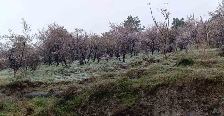 Nisan Ayında Afyonkarahisar'da Kış Sürprizi