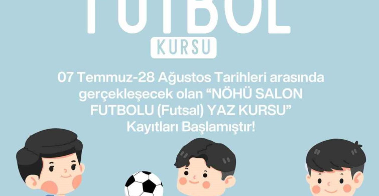NÖHÜ’de çocuklara yönelik futsal yaz kursu başlıyor
