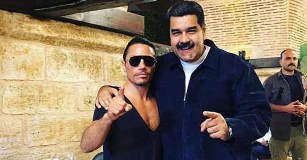 Nusret'e Miami'de Protesto! Maduro Başına Bela Oldu