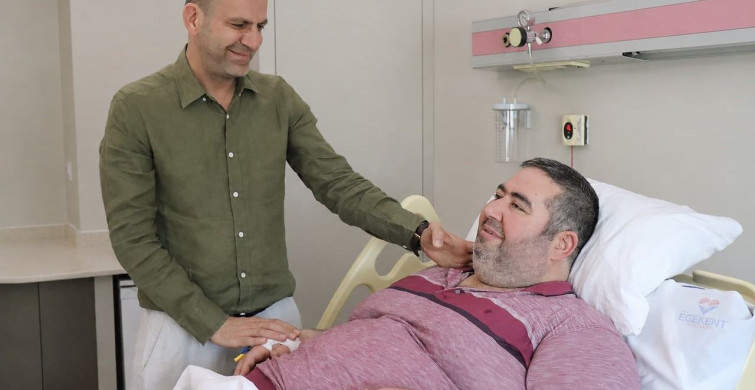 Obeziteyle mücadele eden hasta Denizli'de tüp mide ameliyatı oldu
