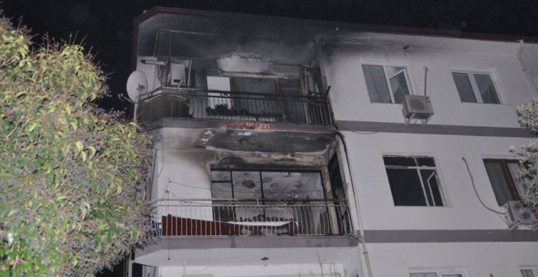 Ödemiş'te Yangın: İki Dairede Hasar Meydana Geldi