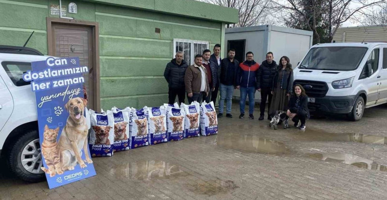 OEDAŞ, Sokak Hayvanları İçin 30 Ton Mama Bağışladı