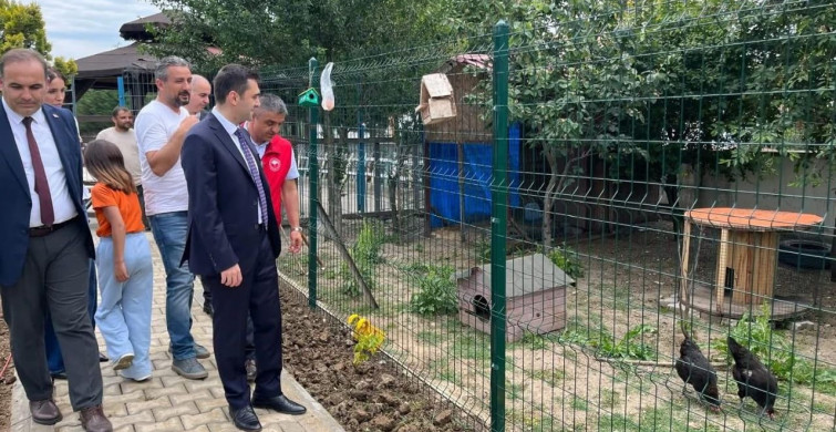 Öğrenciler Fideleri Toprakla Buluşturdu
