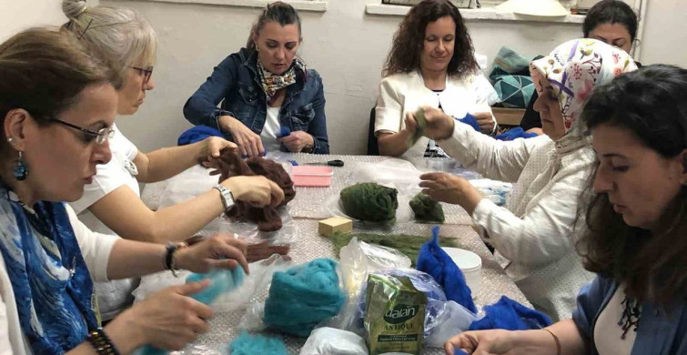 Öğretmenler Keçecilik Atölyesinde Buluştu