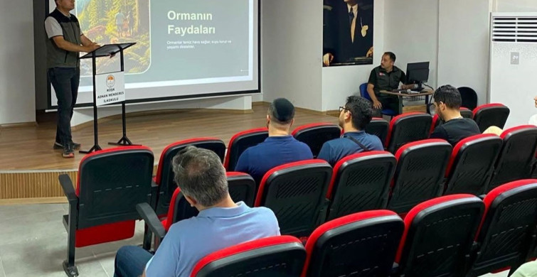 Öğretmenlere Yangın Farkındalık Eğitimi Düzenlendi