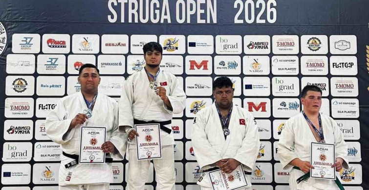 Oğulcan Koçboğa, uluslararası judo turnuvasında altın madalya kazandı