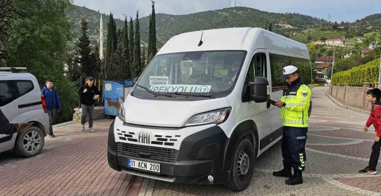 Okul Servis Araçları Denetimi Bilecik'te Gerçekleştirildi