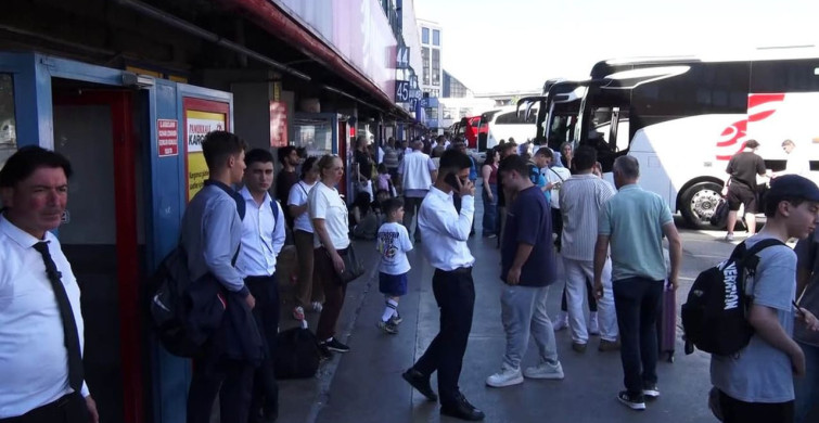 Okulların tatil olmasıyla 15 Temmuz Demokrasi Otogarı'nda hareketlilik başladı