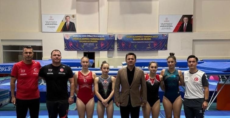 Olimpik Trampolin Kadın Milli Takımı'na Ziyaret