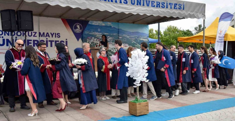 OMÜ Fen Fakültesi mezuniyet töreni gerçekleşti