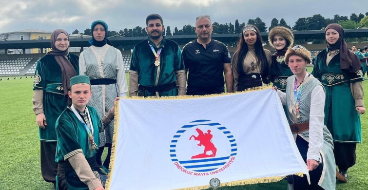 OMÜ Geleneksel Okçuluk Takımı Türkiye Şampiyonu