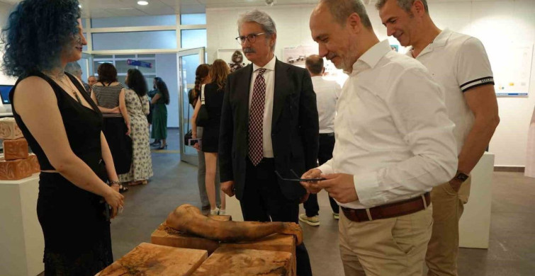 OMÜ'de 62 öğrenciden 168 eserlik mezuniyet sergisi
