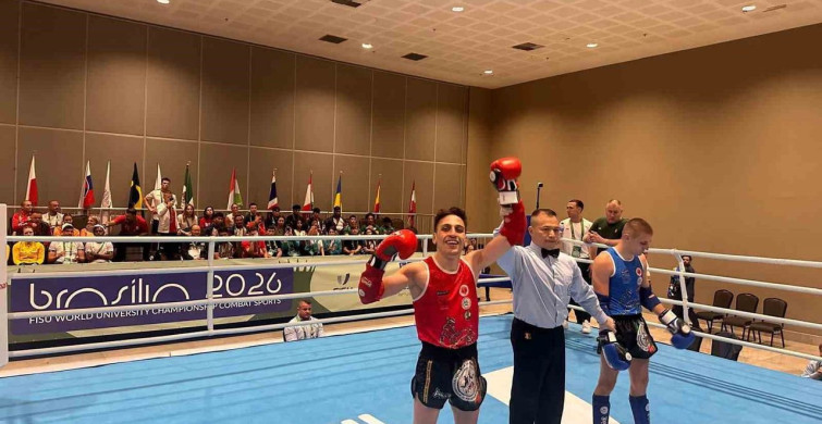 Omü’lü sporcu, Brezilya’da dünya şampiyonu oldu