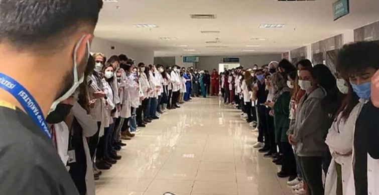 Önce doktoru darp etti, sonra hastanede tedavi oldu! Çalışanlar protesto etti