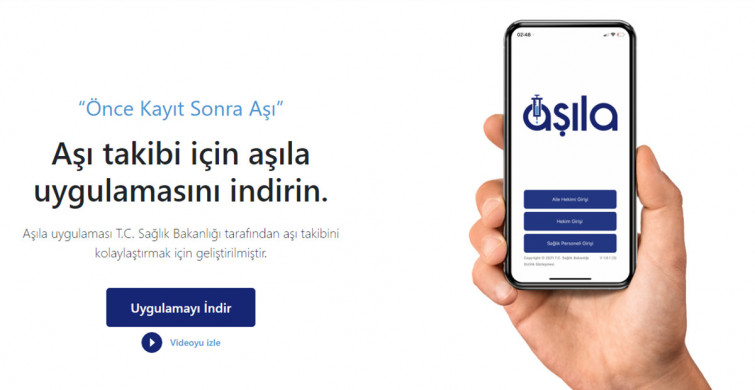 Önce Kayıt Sonra Aşı Yapılacak! Aşıla Telefon Uygulaması Nedir? Ne İşe Yarar?