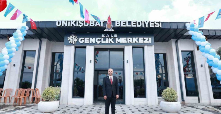 Onikişubat Belediyesi'nin Kale Gençlik Merkezi hizmete açıldı
