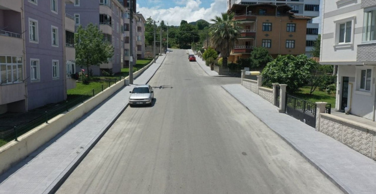 Ordu Büyükşehir, Fatsa'da ulaşım ağını güçlendiriyor