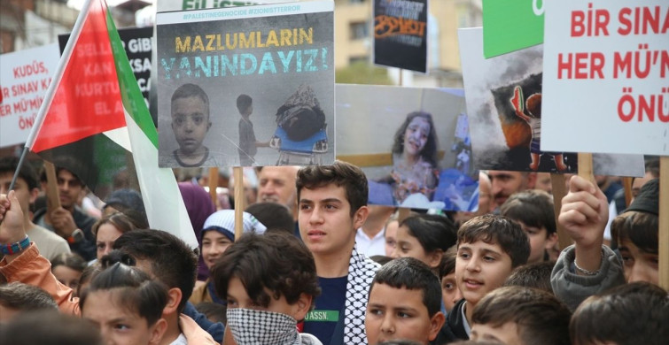 Ordu ve Bayburt'ta Küresel Sumud Filosu'na Destek Gösterileri