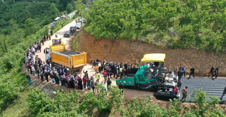 Ordu'da 3 İlçeyi Kapsayan Sıcak Asfalt Çalışması Başladı