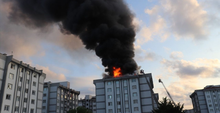 Ordu'da Çatı Yangını Kontrol Altına Alındı